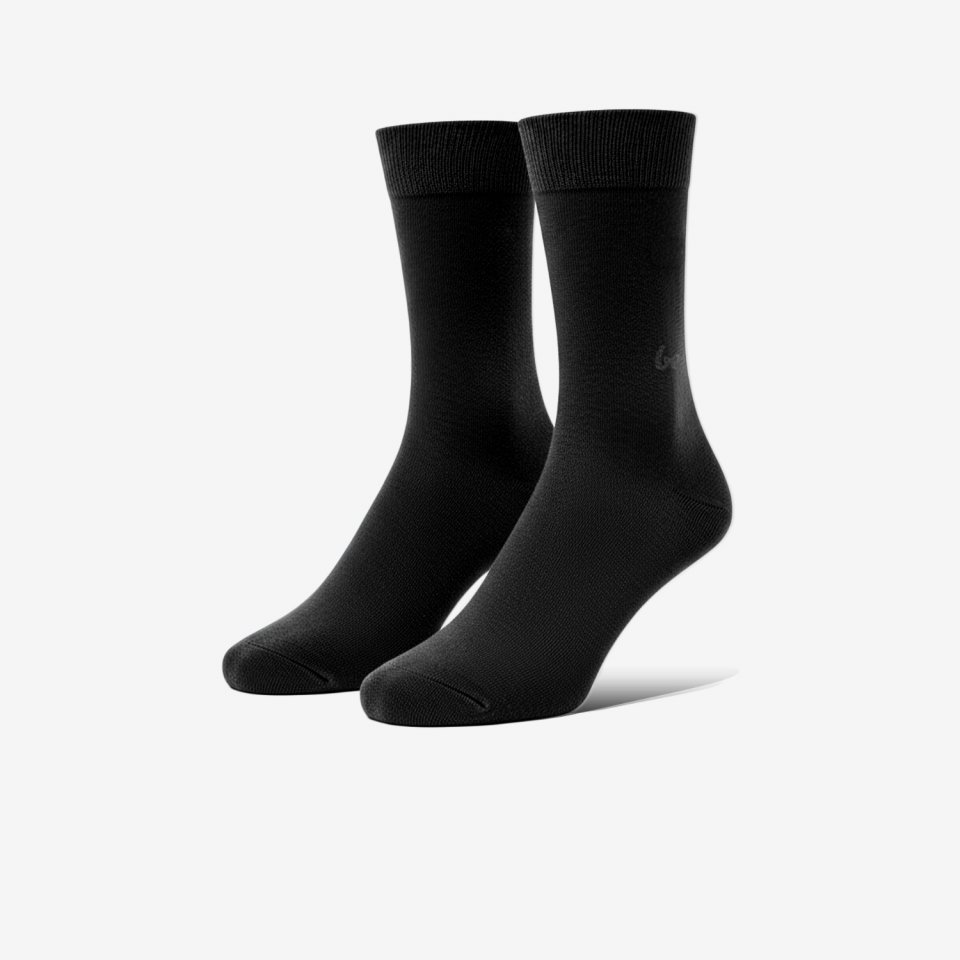Barefoot Socks - Crew - Essentials – Black