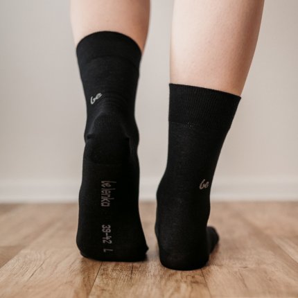 Barefoot Socks - Crew - Essentials – Black