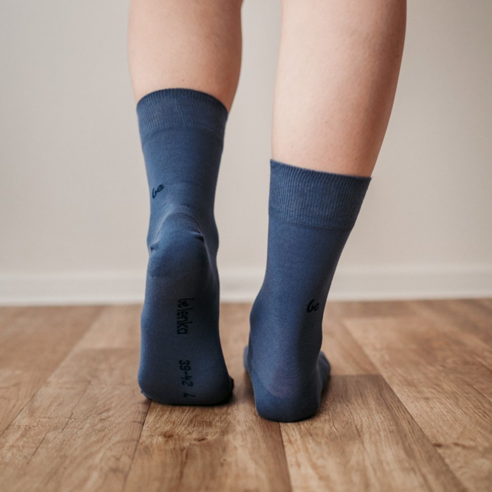 Barefoot Socks - Crew - Essentials – Blue