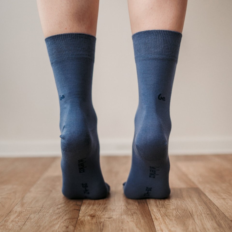 Barefoot Socks - Crew - Essentials – Blue