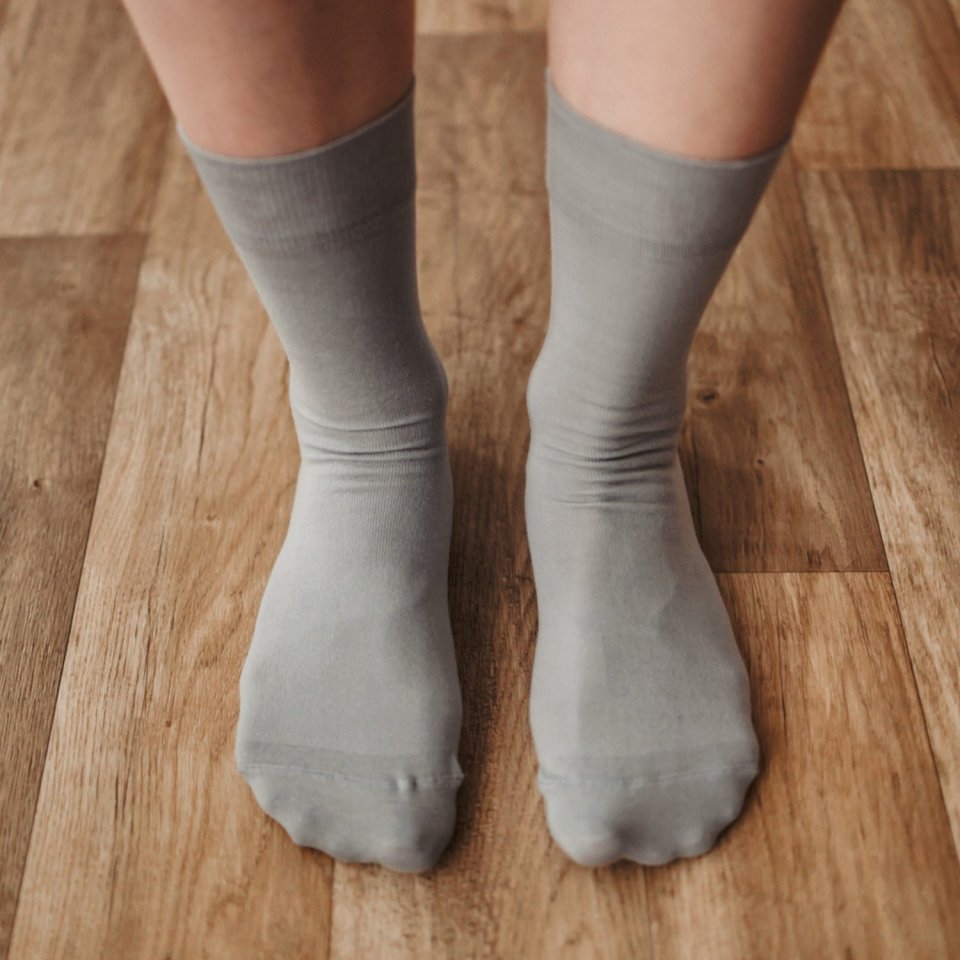 Barefoot calzini - Crew - Essentials - Grey - 3 pack