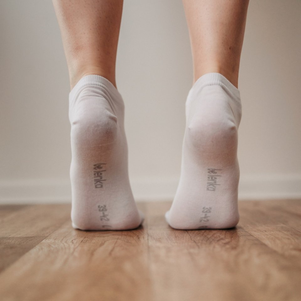 Barefoot Socks - Low-cut - Essentials - White - 3 pack