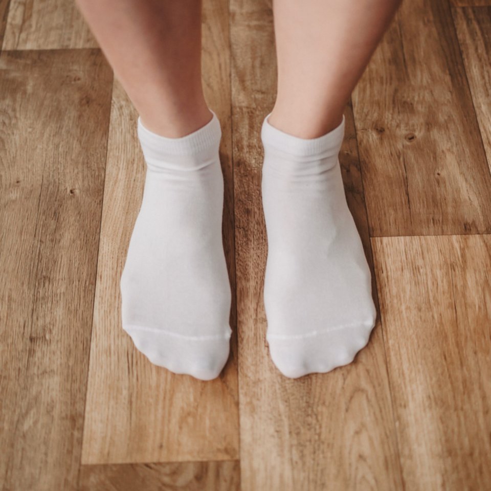 Barefoot Socks - Low-cut - Essentials - White - 3 pack