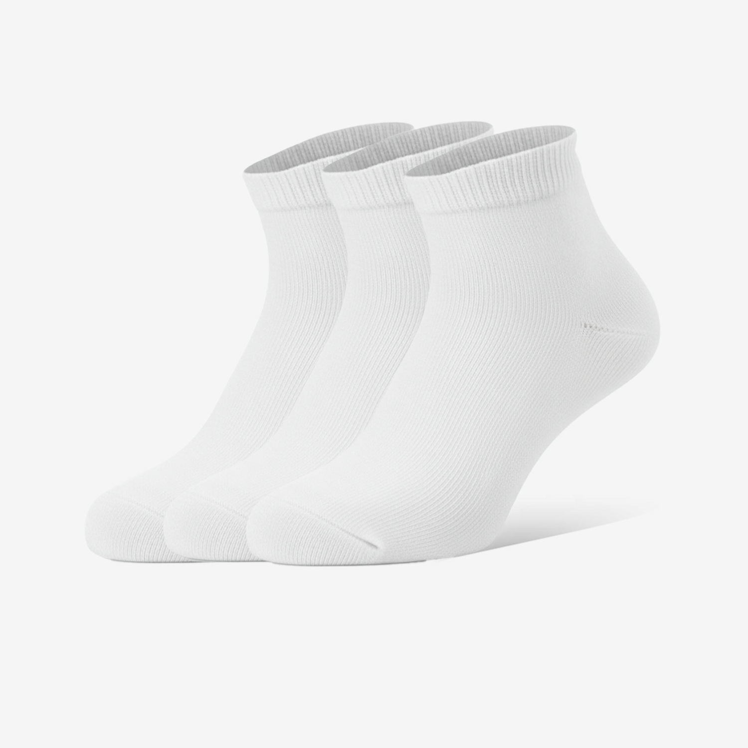 Be Lenka Barefoot Socks - Low-cut - Essentials - White - 3 pack in White, barefoot socks