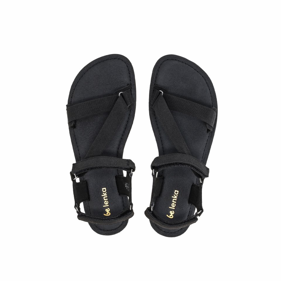 Barefoot Sandals - Be Lenka Flexi 2.0 - Black
