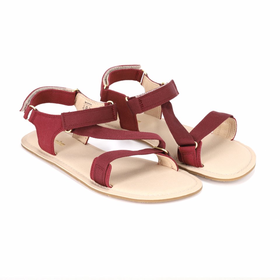 Barefoot Sandals - Be Lenka Flexi 2.0 - Burgundy
