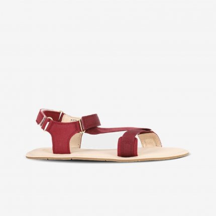 Sandały barefoot - Be Lenka Flexi 2.0 - Burgundy