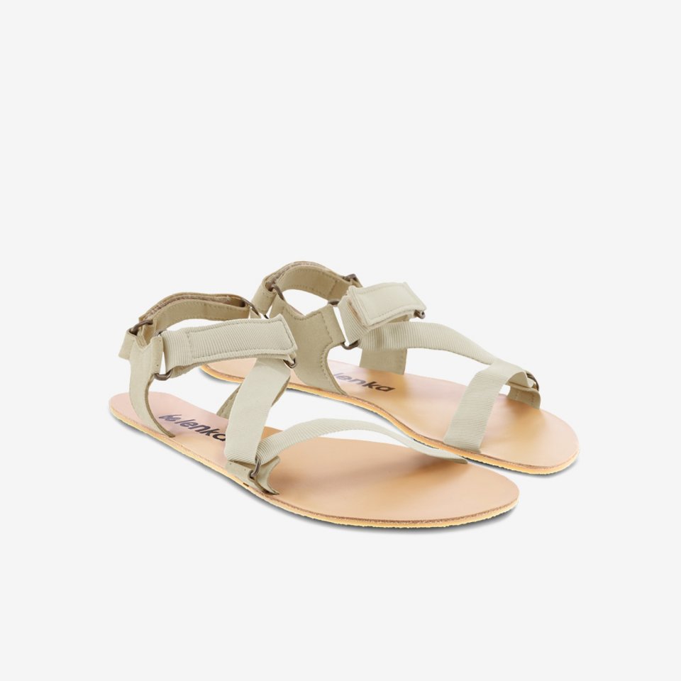 Barefoot Sandals - Be Lenka Flexi - Beige Green