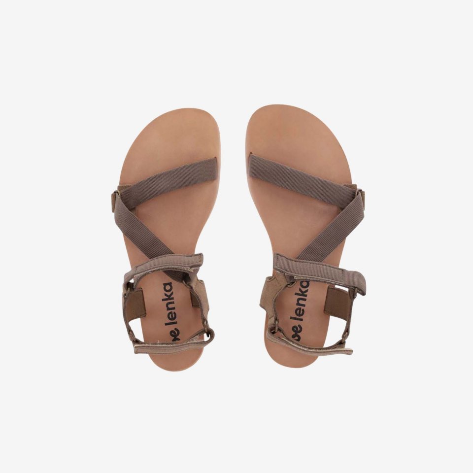 Barefoot Sandalen Be Lenka Flexi - Olive Green