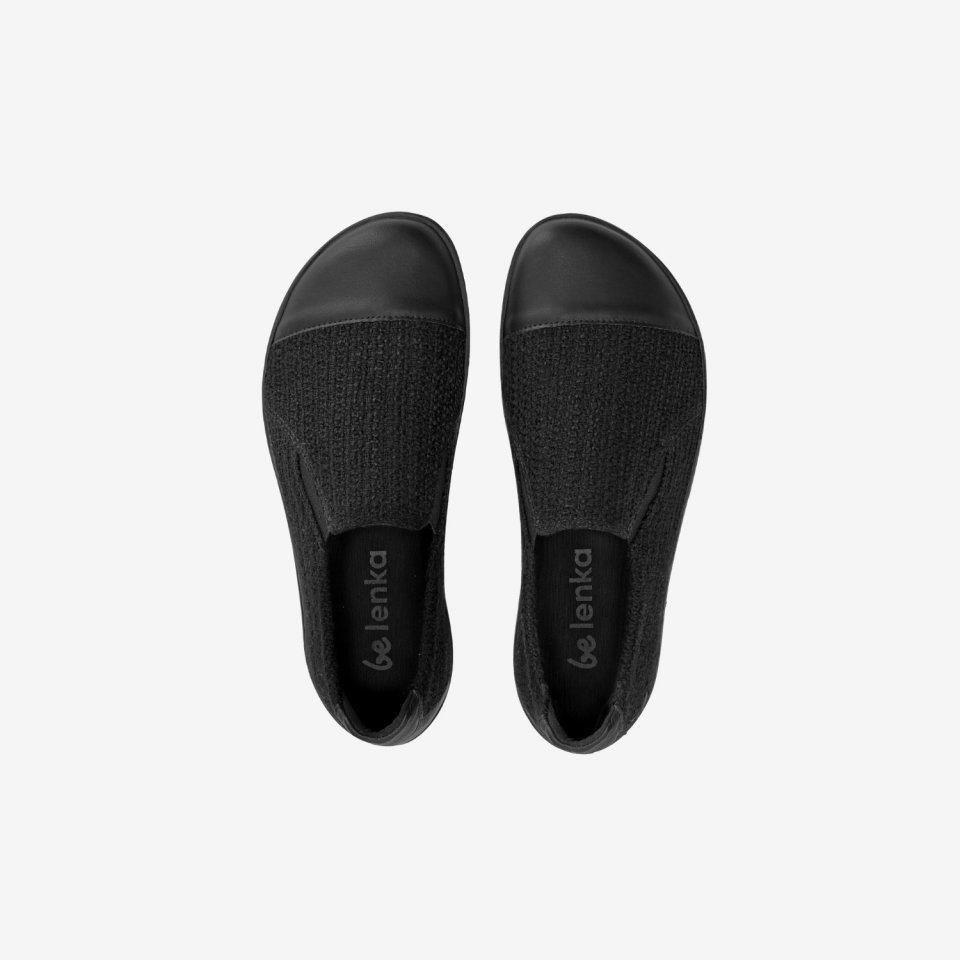 Barefoot Slip-on shoes Be Lenka Breeze - All Black