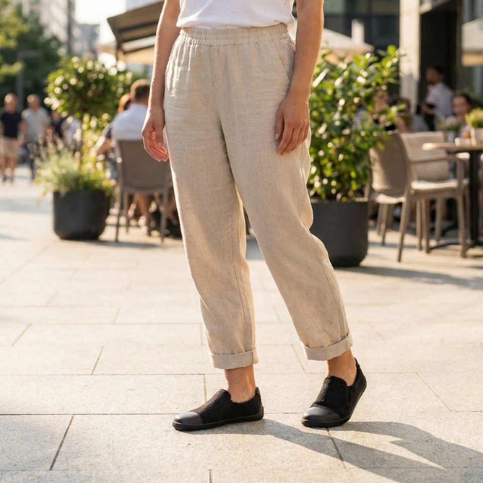 Barefoot Slip-on shoes Be Lenka Breeze - All Black