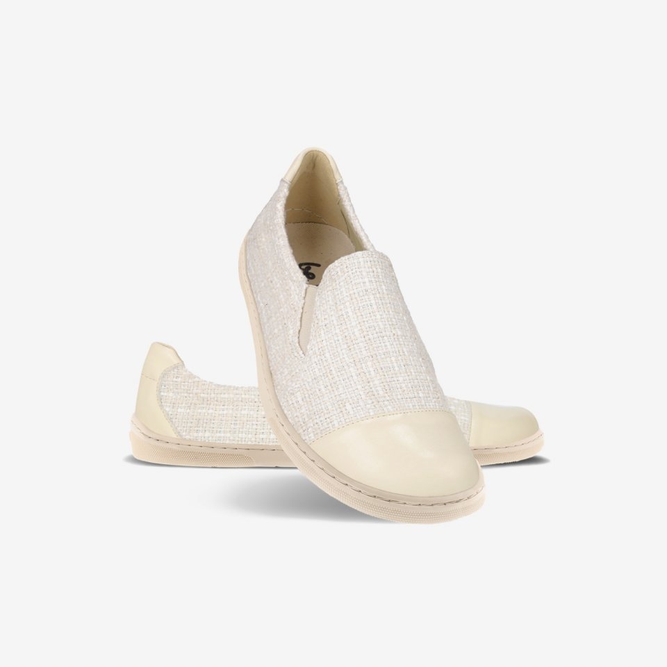 Barefoot Slip-on shoes Be Lenka Breeze - Ivory