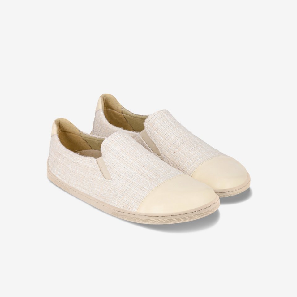 Barefoot Slip-on shoes Be Lenka Breeze - Ivory