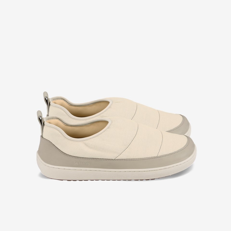 Barefoot Slip-on boty Be Lenka Nimbus - Beige