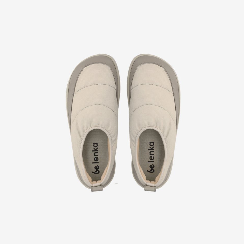 Barefoot Slip-on boty Be Lenka Nimbus - Beige