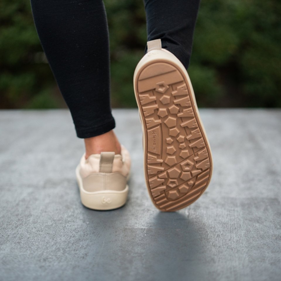 Barefoot Slip-on boty Be Lenka Nimbus - Beige