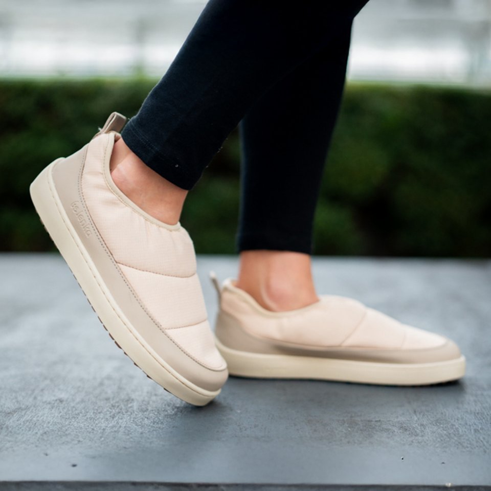 Barefoot Slip-on boty Be Lenka Nimbus - Beige
