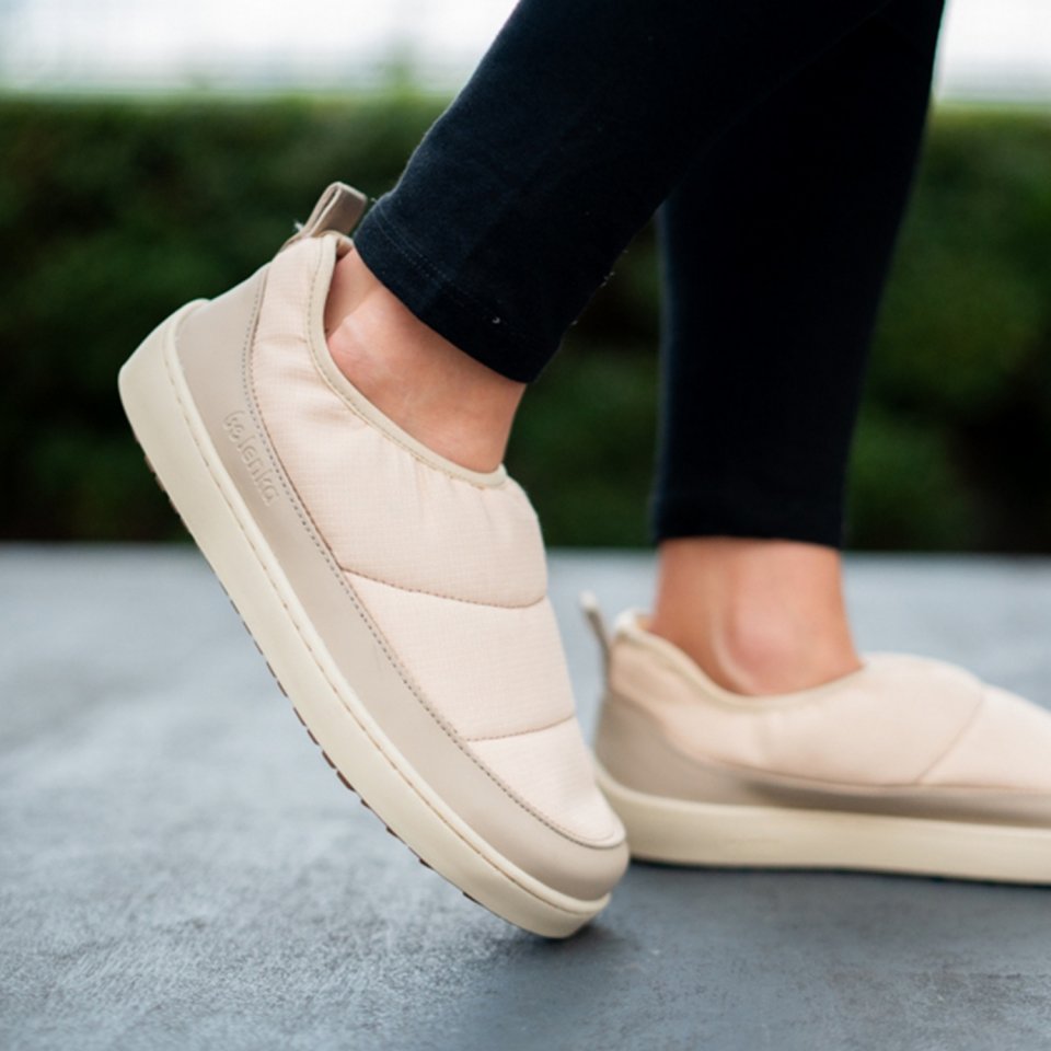 Barefoot Slip-on boty Be Lenka Nimbus - Beige