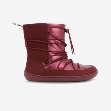 Barefoot sněhule Be Lenka Snowfox Woman Vegan - Burgundy