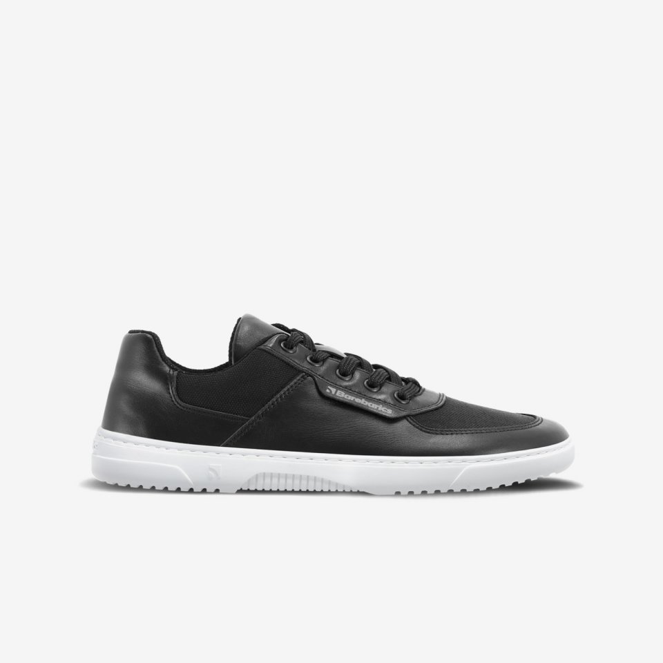 Barefoot Sneakers Barebarics Bravo - Black & White