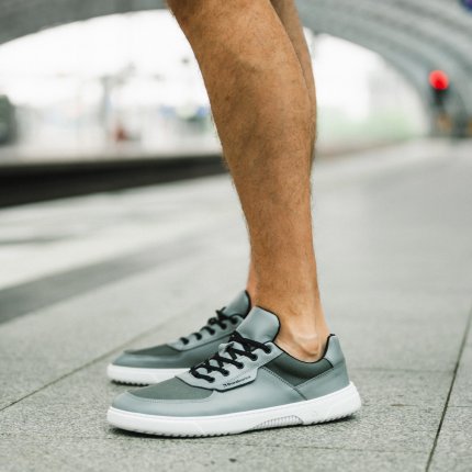 Barfota sneakers Barebarics Bravo - Grå & Vit