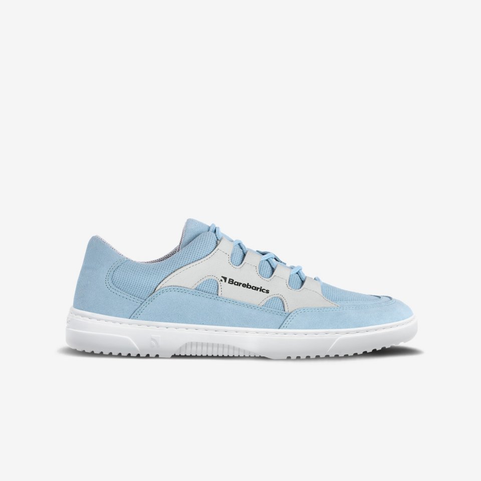 Barefoot Sneakers Barebarics Evo - Light Blue & White