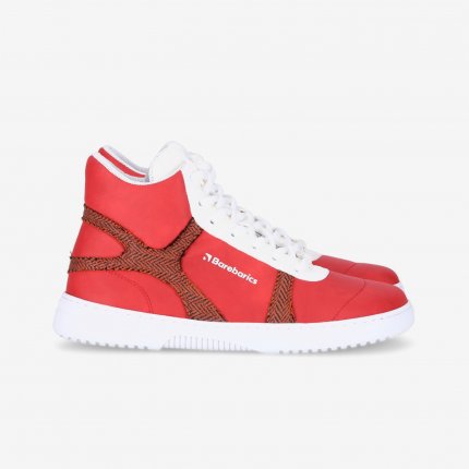 Barefoot Sneakers Barebarics - Hifly - Red & White