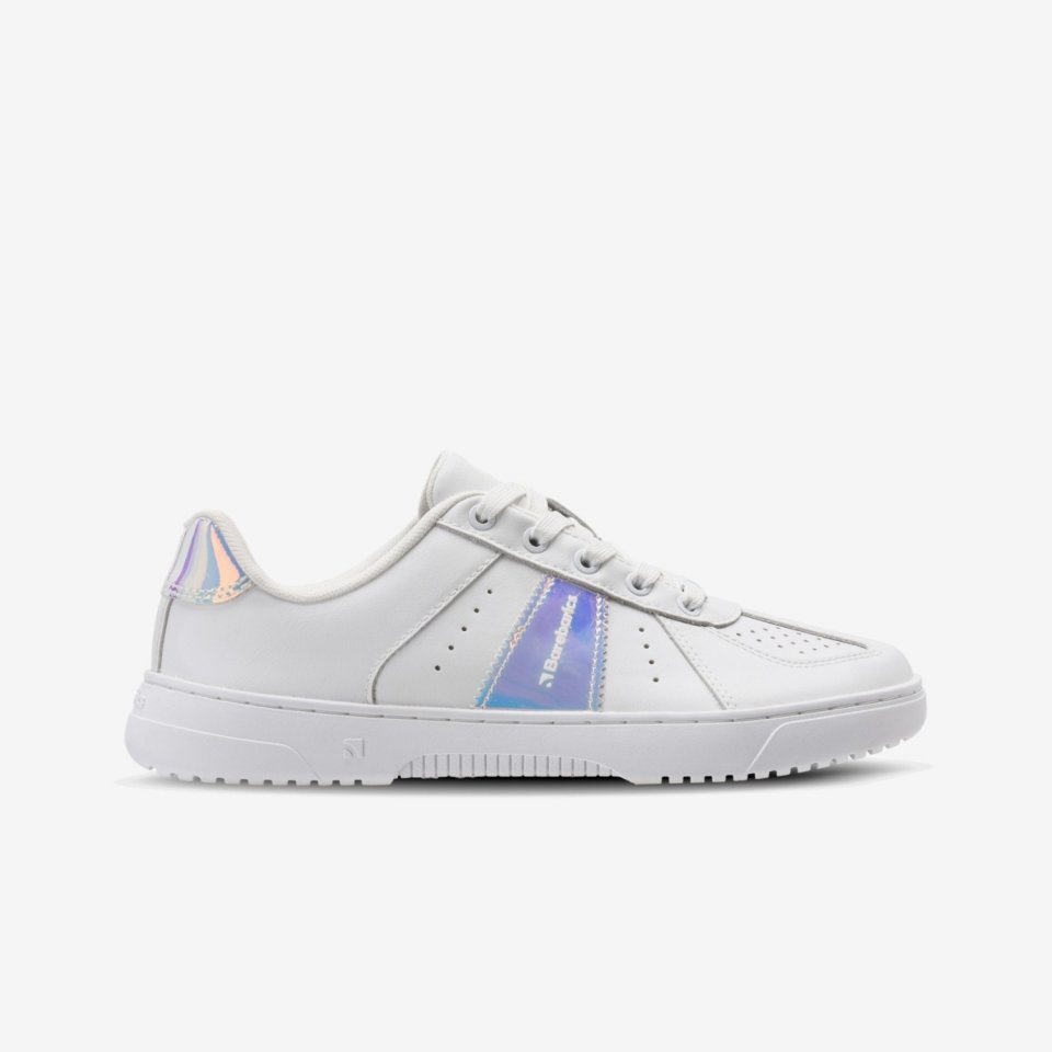 Barefoot Sneakers Barebarics Icara - White & Pastel Iridescent