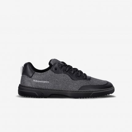 Barefoot Sneakers Barebarics - Kudos - Black & Grey