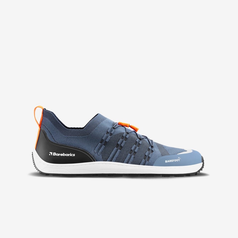 Barefoot sneaker Barebarics Voyager - Dark Blue & White