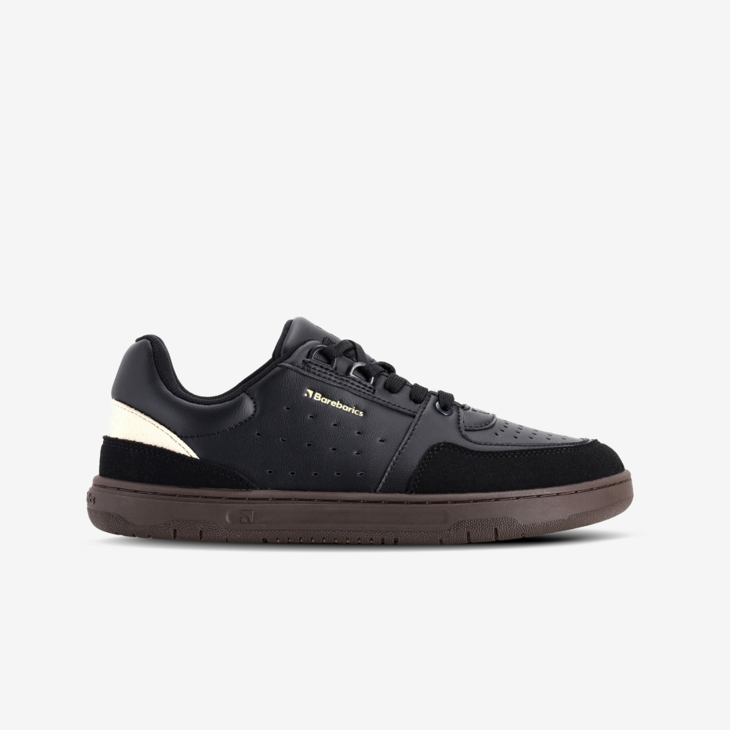 Barebarics Barefoot Sneakers Barebarics Wave 2.0, Women's, sizes 36 to 47 in Black & Dark Brown and White & Green, barefoot shoe