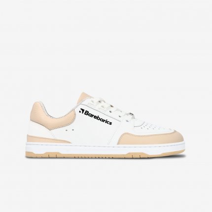 Barefoot Sneakers Barebarics Wave - White & Beige