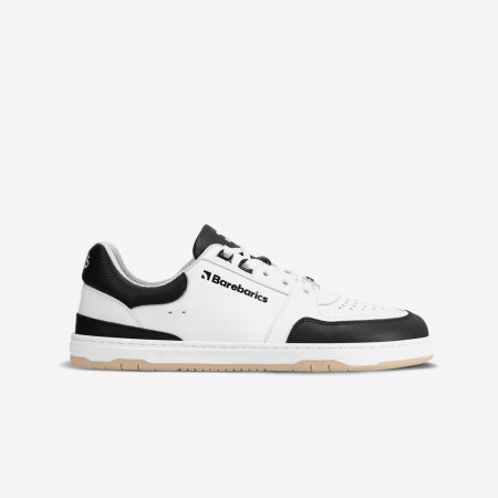 Barefoot tenisky Barebarics Wave - White & Black