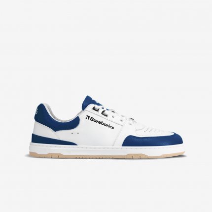 Barefoot Sneakers Barebarics Wave - White & Dark Blue
