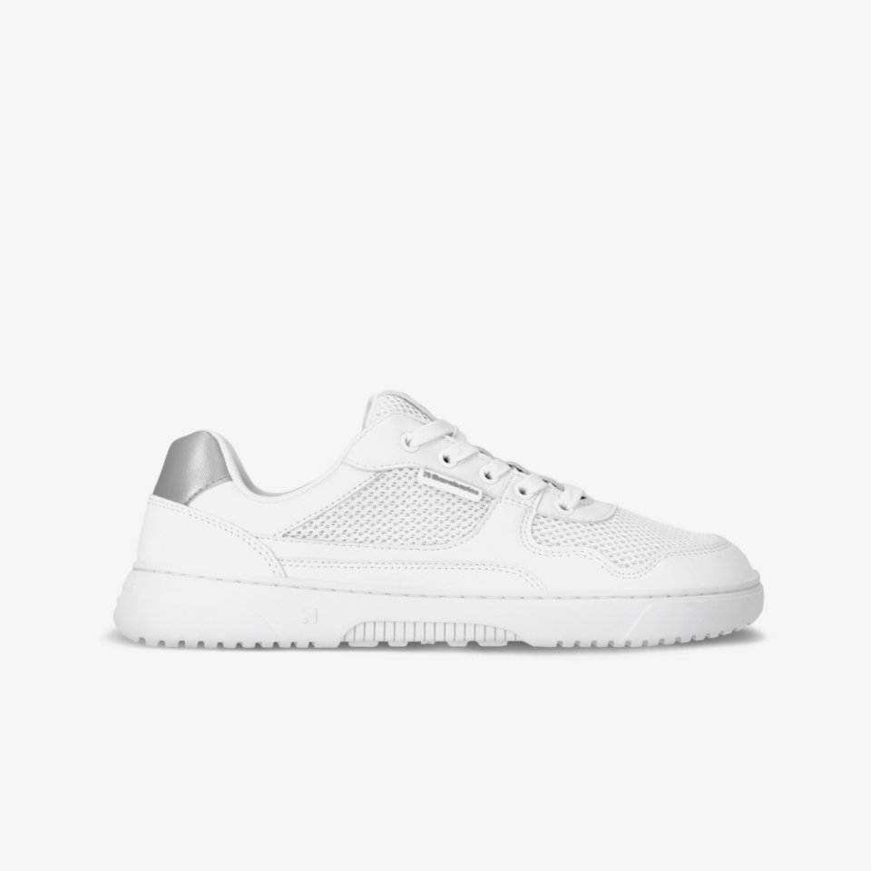 Barefoot Sneakers Barebarics Zing - Fresh - White & Silver