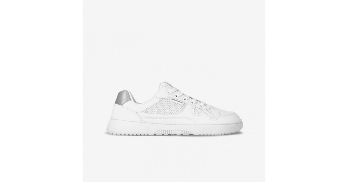 Barebarics Barefoot Sneakers Barebarics Zing - Fresh - White & Silver, sizes 36 to 47 photo 2