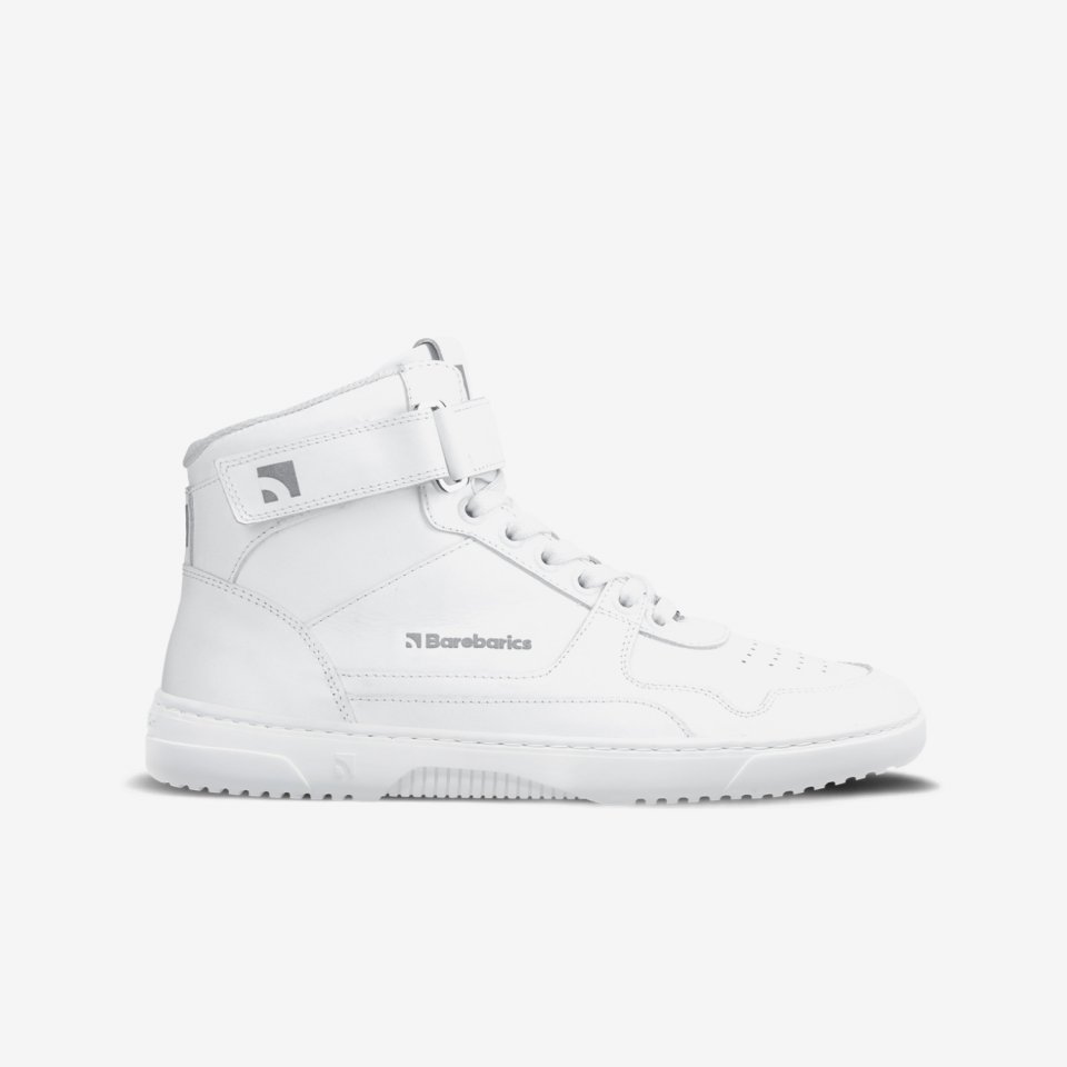 Barefoot Sneakers Barebarics Zing - High Top - All White