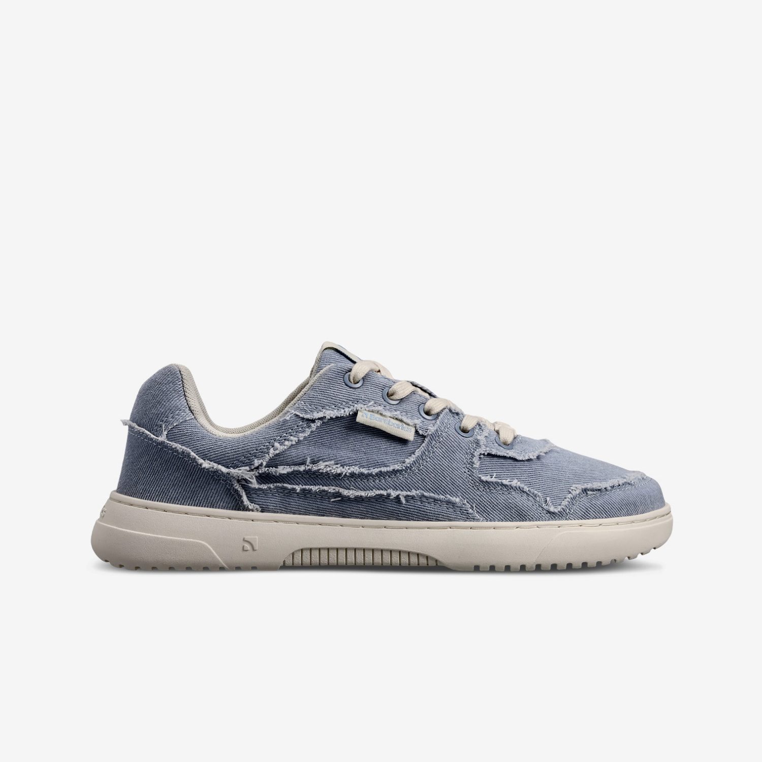 Barebarics Barefoot Sneakers Barebarics Zing Denim in Light Blue and All Black, barefoot shoe