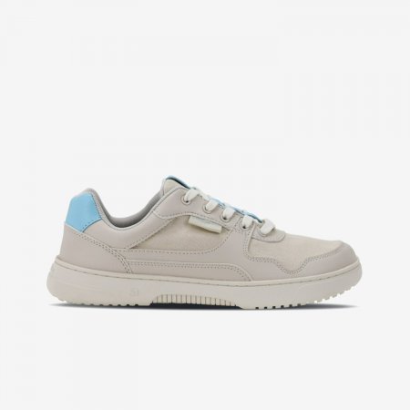Barefoot tenisky Barebarics Zing - Off-White & Blue