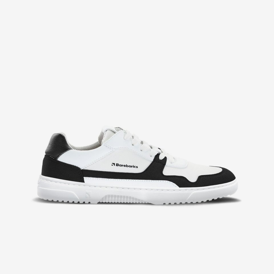 Barefoot Sneakers Barebarics Zing - White & Black