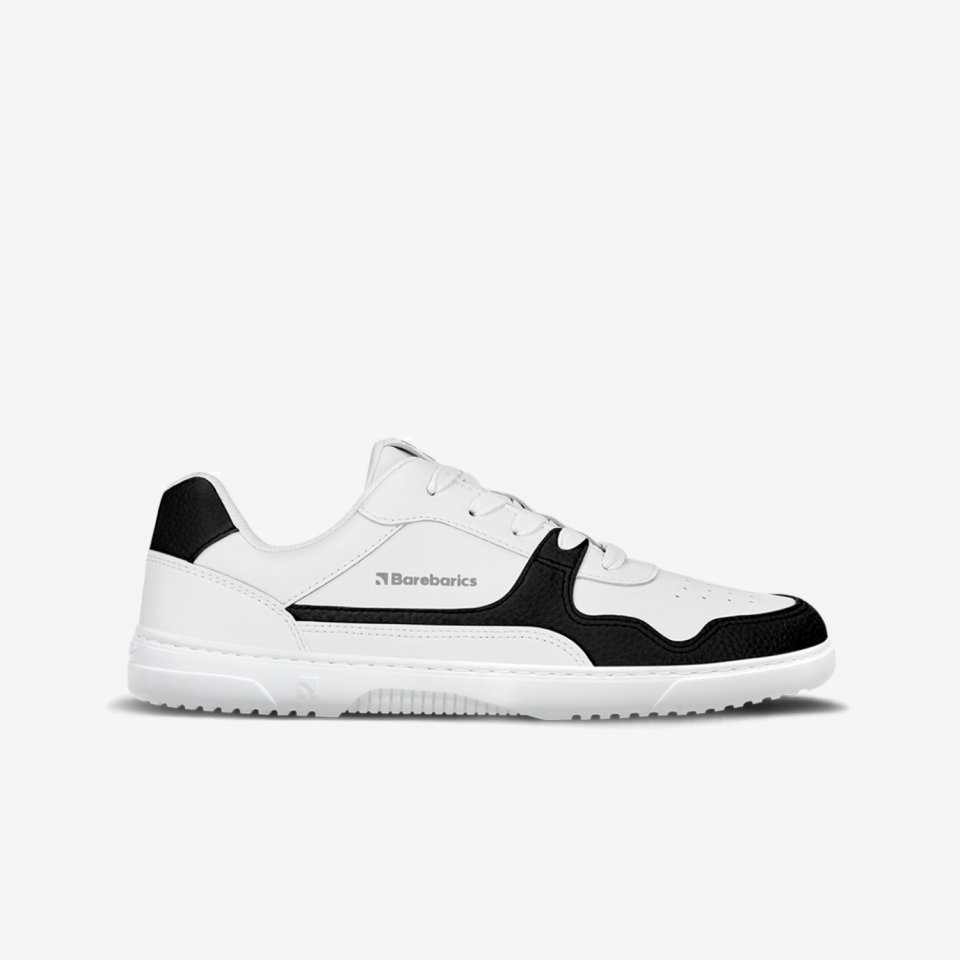 Barefoot Sneakers Barebarics Zing - White & Black
