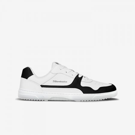 Barefoot tenisky Barebarics Zing - White & Black