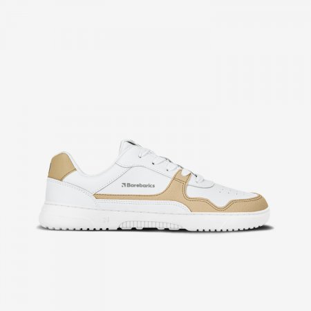 Barefoot tenisky Barebarics Zing - White & Cream