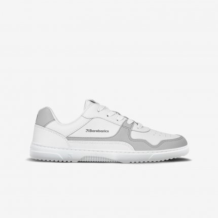 Barefoot Sneakers Barebarics Zing - White & Light Grey