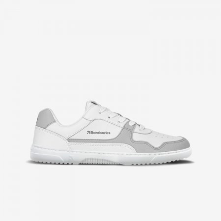 Barefoot tenisky Barebarics Zing - White & Light Grey