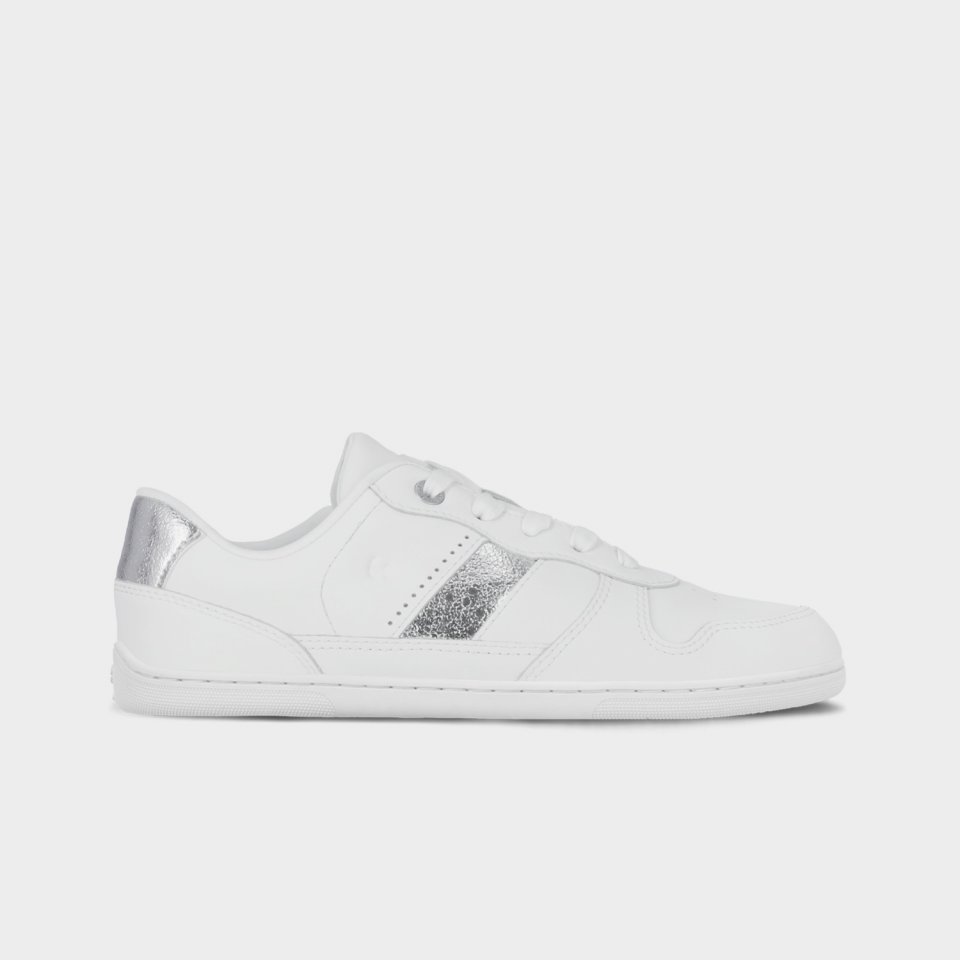 Barefoot Sneakers Be Lenka Cellestia - White & Silver