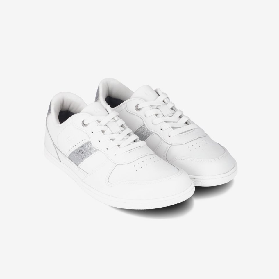 Barefoot Sneakers Be Lenka Cellestia - White & Silver