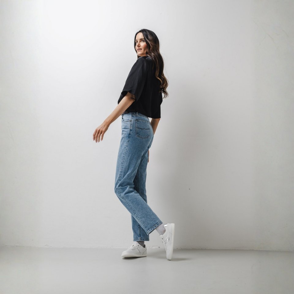 Barefoot Sneakers Be Lenka Cellestia - White & Silver