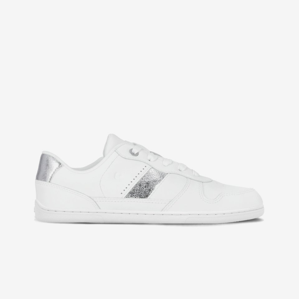 Barefoot Sneakers Be Lenka Cellestia - White & Silver