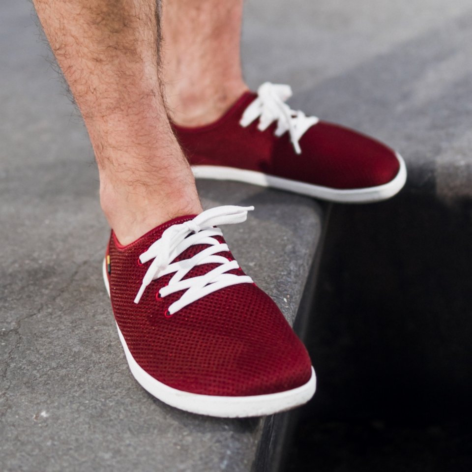 Barefoot tornacipő Be Lenka Dash - Wine Red